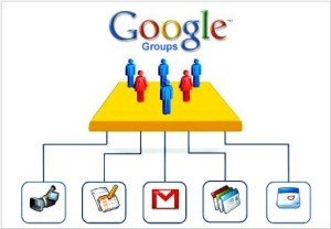 Criar um grupo de emails google groups